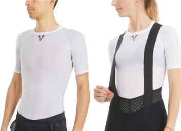 Sous-Maillot Manches Courtes Unisexe LeBram Training Blanc