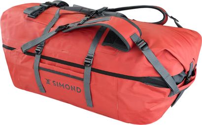 Expeditionsrucksack Forclaz Duffel 900 Extend WP 80-120L Rot