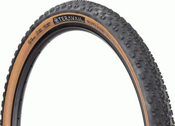 Pneu Gravel Teravail Rutland 27.5'' Tubeless Ready Souple Light & Supple Flancs Beiges Tan