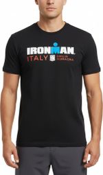 Ironman Italië Emilia-Romagna Zwart Heren T-Shirt Korte Mouw