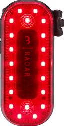 Achterlicht BBB Signal Radar 80 lumen Zwart
