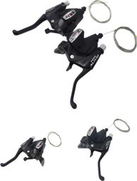Leviers+ manettes Shimano Alivio 8 vitesses