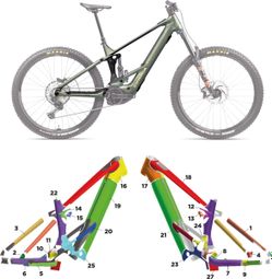 Kit de protection sur-mesure Orbea Wild Alu - 2025 - L - Brillant