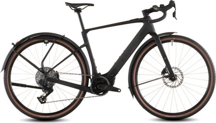 Cube Nuroad Hybrid C:62 EXC 400X FE Electric Gravel Bike Sram Rival XPLR AXS 13S 400 Wh 700 mm Blackline Black 2026