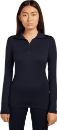 Icebreaker Merino 260 Tech Blue Women's 1/2 zip Baselayer