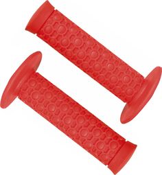 Paar Massi BMX-handvatten, rood