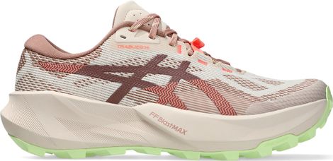 Zapatillas de trail Asics Trabuco 14 rosa/verde para mujer