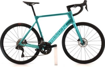 Produit reconditionné · Bianchi Sprint Di2 12V · Vert / Vélo de route | Très bon état