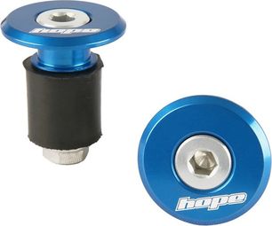 Hope Grip Doctor Puntas de manillar Azul