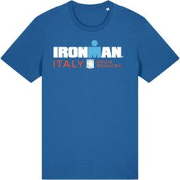 Heren Royal Blue Ironman Italië Emilia-Romagna Korte Mouw T-Shirt