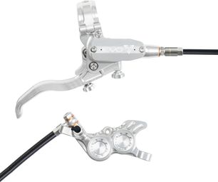 Frein Arrière Hope Tech4 EVO GR4 Argent/Argent Durite Standard