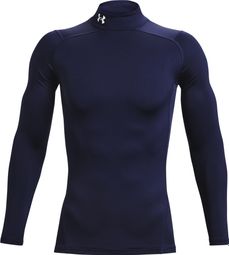 Under Armour ColdGear Armour Langarm-Kompressionstrikot Blau