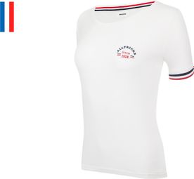 Kurzarm T-Shirt Alltricks Sport d'Epoque Weiß Damen