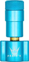 Gonfleur CO2 Peaty's Holeshot Bleu Turquoise