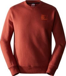 The North Face Outdoor Graphic Sweat Brown