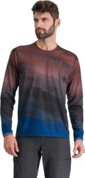 Maillot Manches Longues Sportful Flow Giara Bleu/Rouge M