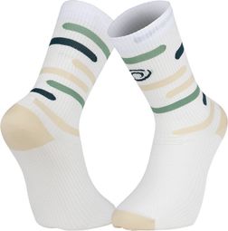 Chaussettes BV Sport Light Haute Rio Beige/Vert