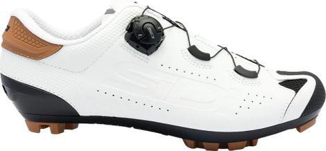 Chaussures de Gravel Sidi MTB Dust Blanc Unisexe