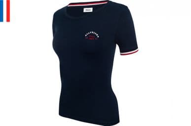 Alltricks Sport d'Epoque Tee-Shirt Korte Mouw Donkerblauw Dames