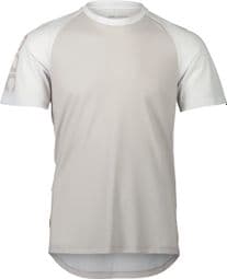 Poc MTB Pure T-Shirt Hellgrau/Weiß