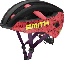 Casque route/gravel Smith Network Mips Noir Rose