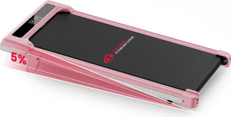 Tapis de marche Fitness Z3 compact sous bureau Rose