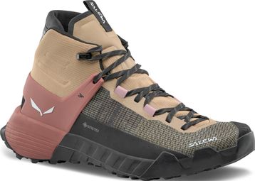 Chaussures de Randonnée Femme Salewa Wildfire NXT Mid Gore-Tex Beige