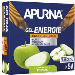Boîte Gel Energie (5x35g) | Apurna Nutrition | Pomme |  Gels énergétiques