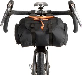 Restrap Bar Bag 14 L Handlebar Bag Black / Orange