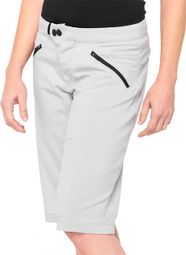 Pantaloncini Ridecamp da donna 100% grigi