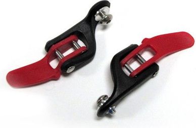 Leatt DBX / GPX / Kart Red Plastic Clamp Kit