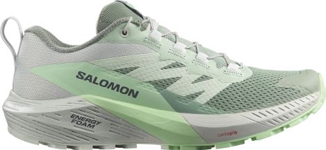 Salomon Sense Ride 5 Women's Trail Shoes Green