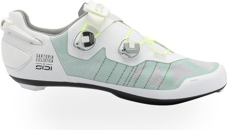 Sidi Laghee Sprinter 2 Road Shoes, White/Green