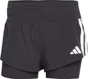 adidas adizero Black Women's 2 in 1 Shorts