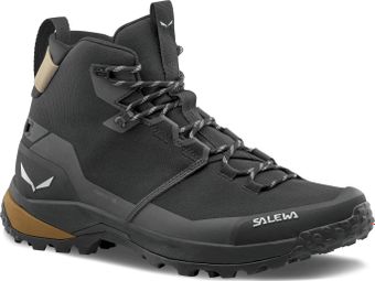 Wandelschoenen Heren Salewa Puez 2 Mid Powertex Zwart