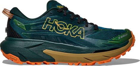 Hoka Mafate 5 Trail-Laufschuhe für Herren, grün/khaki