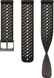 Bracelet de Montre Suunto Athletic 8 Silicone 22mm S+M Noir