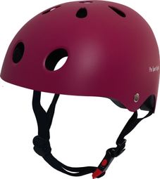 Casque de cyclisme pour enfants - Rose Foncé Mat