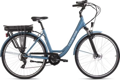 Vélo électrique 28'' Femme Lido 9 vitesses bleu Hollandia TC 49 cm