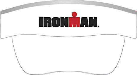 Ironman Mdot Peak Visor White