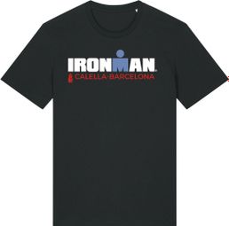 Ironman Barcelona Zwart Heren T-Shirt Korte Mouw