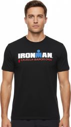 Ironman Barcelona Zwart Heren T-Shirt Korte Mouw
