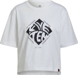 T-shirt femme Adidas Five Ten Cropped Graphic