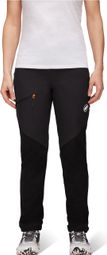 Damen Softshellhose Mammut Courmayeur Schwarz
