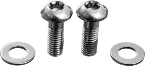 Juego de 2 tornillos de montaje <p>de pinzas planas</p><p>Torx</p>25 de titanio