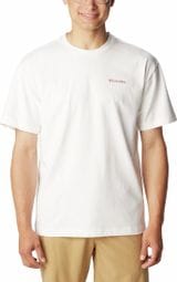 Columbia Burnt Lake Kurzarm T-Shirt Weiß