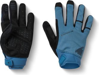 Guantes largos Endura Hummvee azules