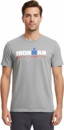 Ironman Barcelona Heren Grijs Korte Mouw T-Shirt