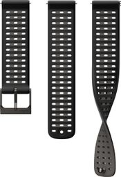 Bracelet de Montre Suunto Athletic 9 Silicone 22mm S+M Noir