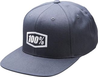 Gorra Snapback 100% Icon AJ-Fit Gris